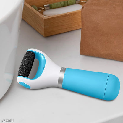 Soft-Layers Foot Exfoliator – Housewarming Gift Idea, Battery Powered Heel Grinder for Smooth Soft Feet