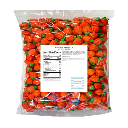 soft marshmallow creme pumpkin pieces with chewy bite