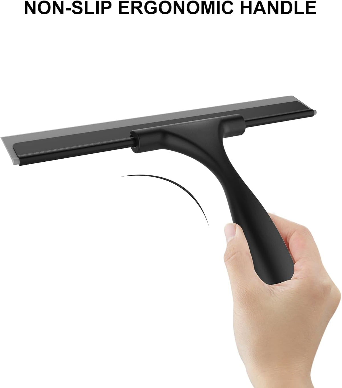 soft silicone blade designed for streak-free wiping and low-noise operation