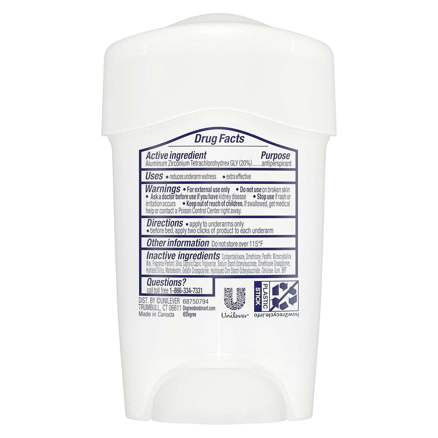 soft solid stick form for direct, no-mess application