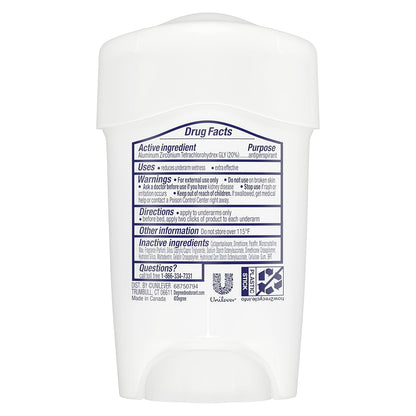 soft solid stick form for direct, no-mess application