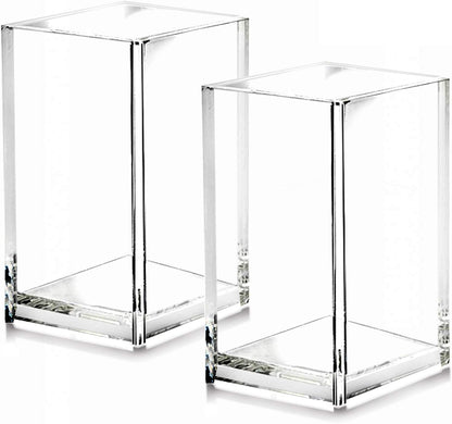 solid single-piece premium acrylic construction with no seams or glue