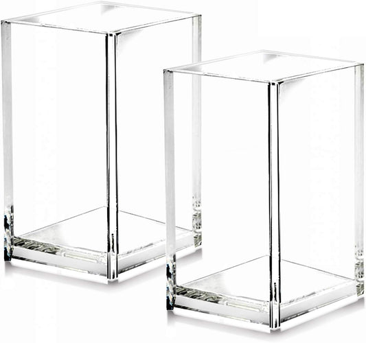 solid single-piece premium acrylic construction with no seams or glue