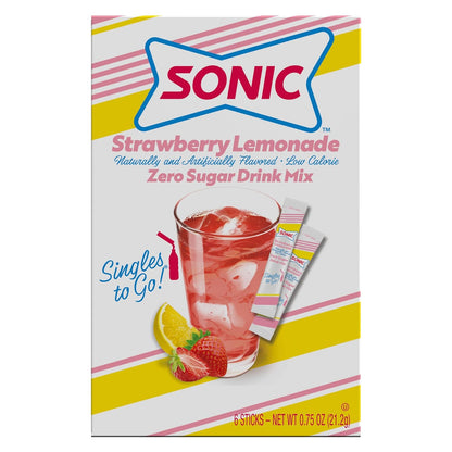 Sonic Singles to Go! Drink Mix – Desk-Friendly Hydration Packets for Office Focus, Long Meetings, and Work-from-Home Days