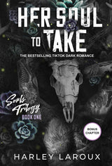 Souls Trilogy Her Soul to Take Dark Academia Romance Novel Bookshelf Display for Bedroom and Reading Nook