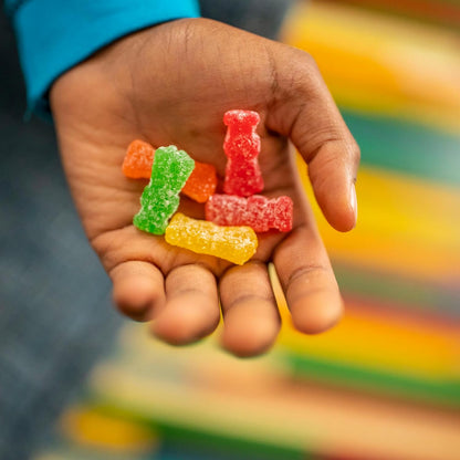 SOUR PATCH KIDS and SWEDISH FISH Mini Candy – Office Break Room and Reception Desk Shared Treats, 80 Individually Wrapped Packs