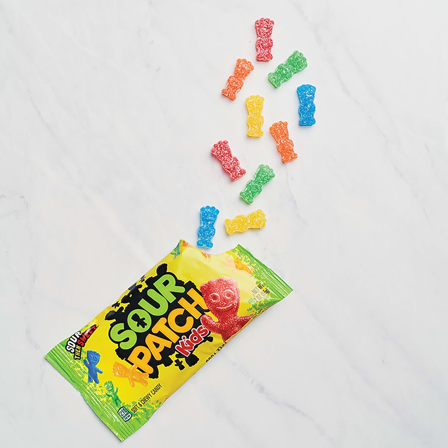 SOUR PATCH KIDS and SWEDISH FISH Mini Candy Pack – Portable Snack Bags for Road Trips, Camping, and Outdoor Adventures