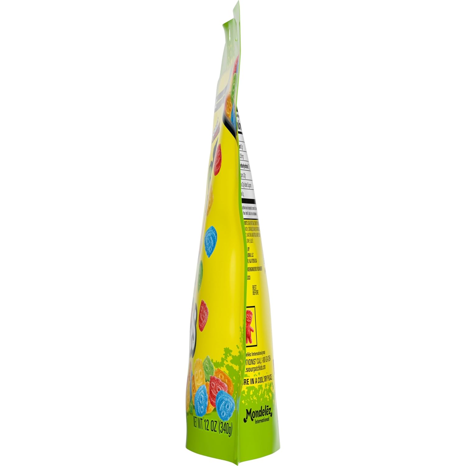 SOUR PATCH KIDS Bites Soft & Chewy Candy, 12 oz – Fat-Free Mindful Treat for Snack Time