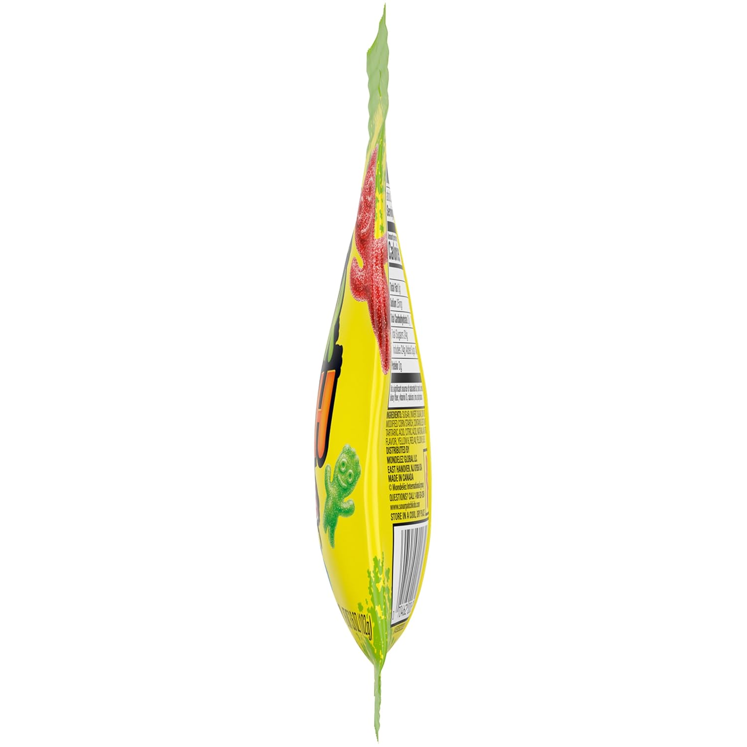 Sour Patch Kids Original Soft & Chewy Candy 12-Pack – Portable Trick-or-Treat Handout Bags for Halloween Night and Outdoor Parties