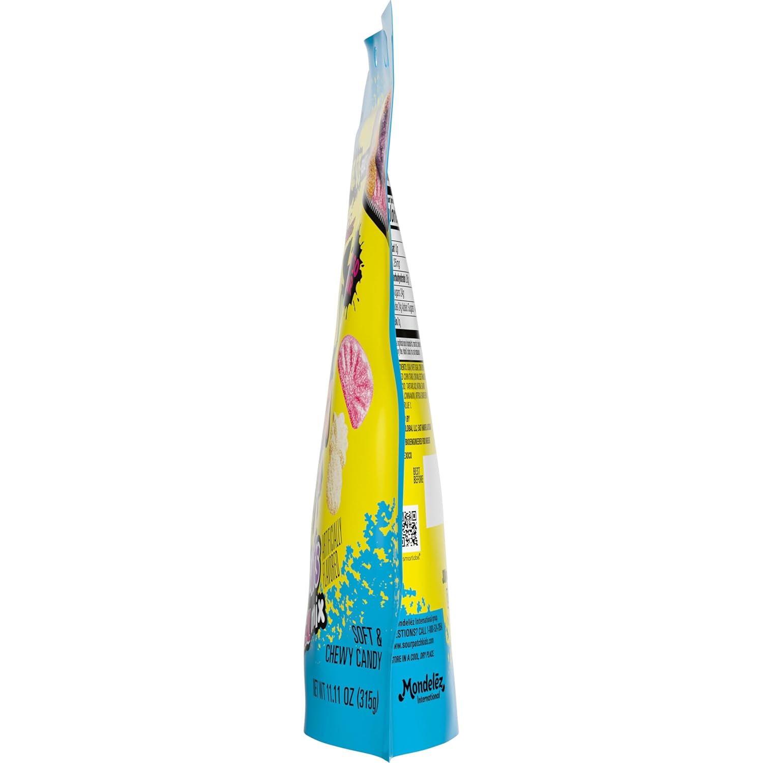 SOUR PATCH KIDS Tropical Mix Candy – Fun Birthday Gift Bag and Stocking Stuffer for Teens, Share Size 11.11 oz