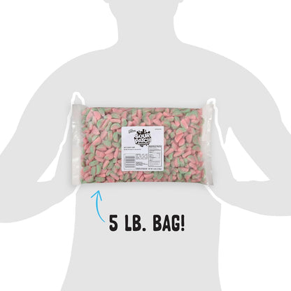 SOUR PATCH KIDS Watermelon Soft & Chewy Candy, 80 oz Bulk Bag for Office Break Room, Reception Desk, and Conference Room Snack Stations