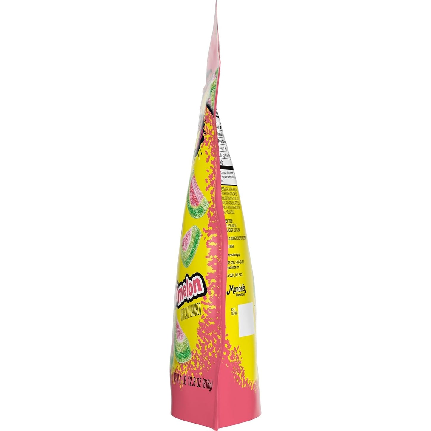 SOUR PATCH KIDS Watermelon Soft & Chewy Candy – Fat Free After-School Pantry Treat for Kids, 1.8 lb Bag