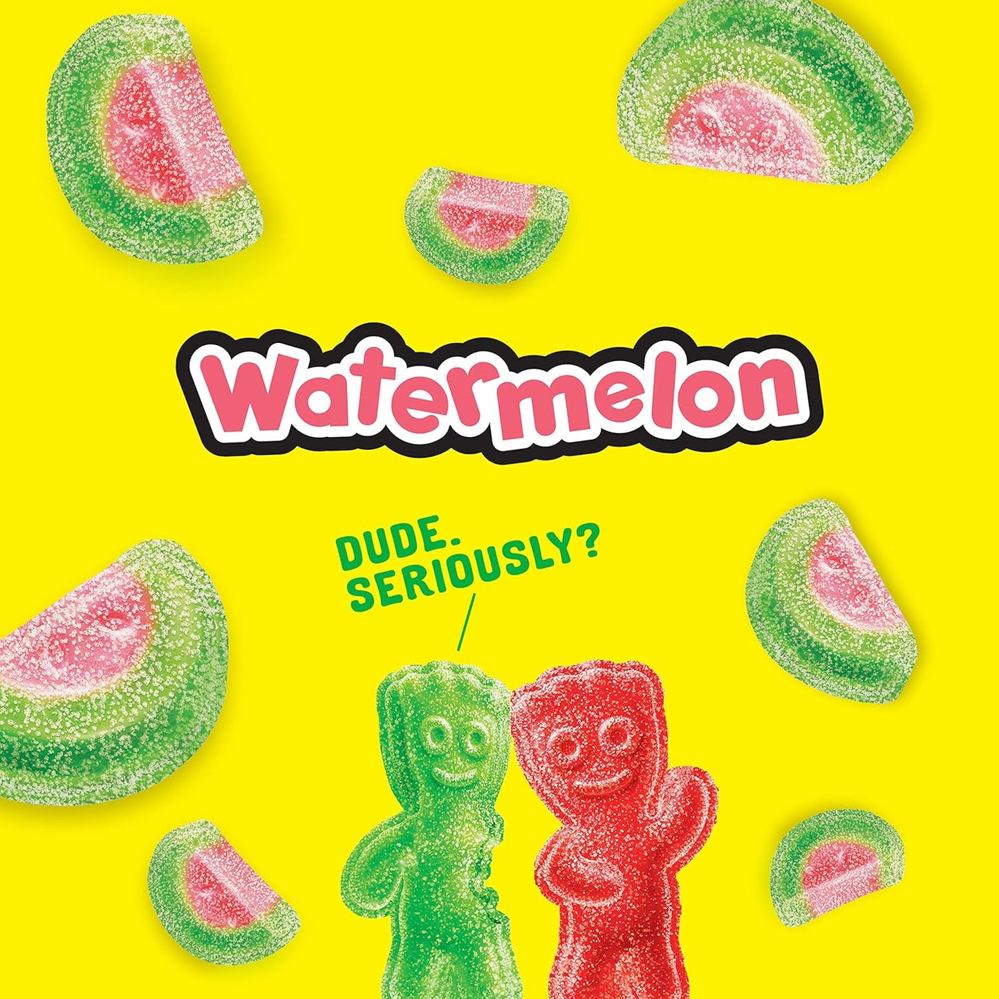 SOUR PATCH KIDS Watermelon Soft & Chewy Candy – Fun Birthday Gift Bag Candy for Kids and Nostalgic Adults