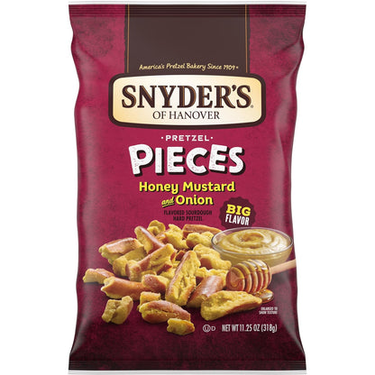 sourdough pretzel pieces base baked from wholesome, kneaded ingredients