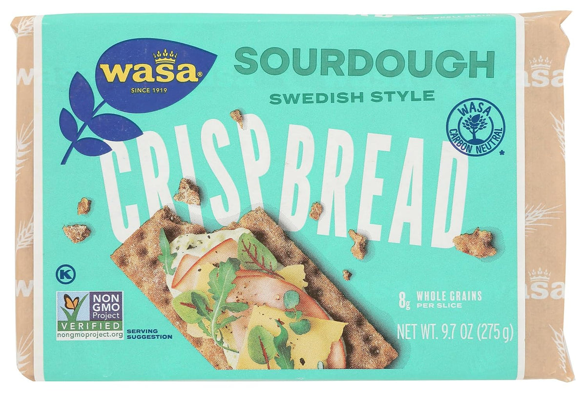 sourdough rye crispbread made with whole grain rye