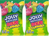 JOLLY RANCHER Sour Gummies Assorted Fruit Candy for Valentine's Day Gift and Stocking Stuffer