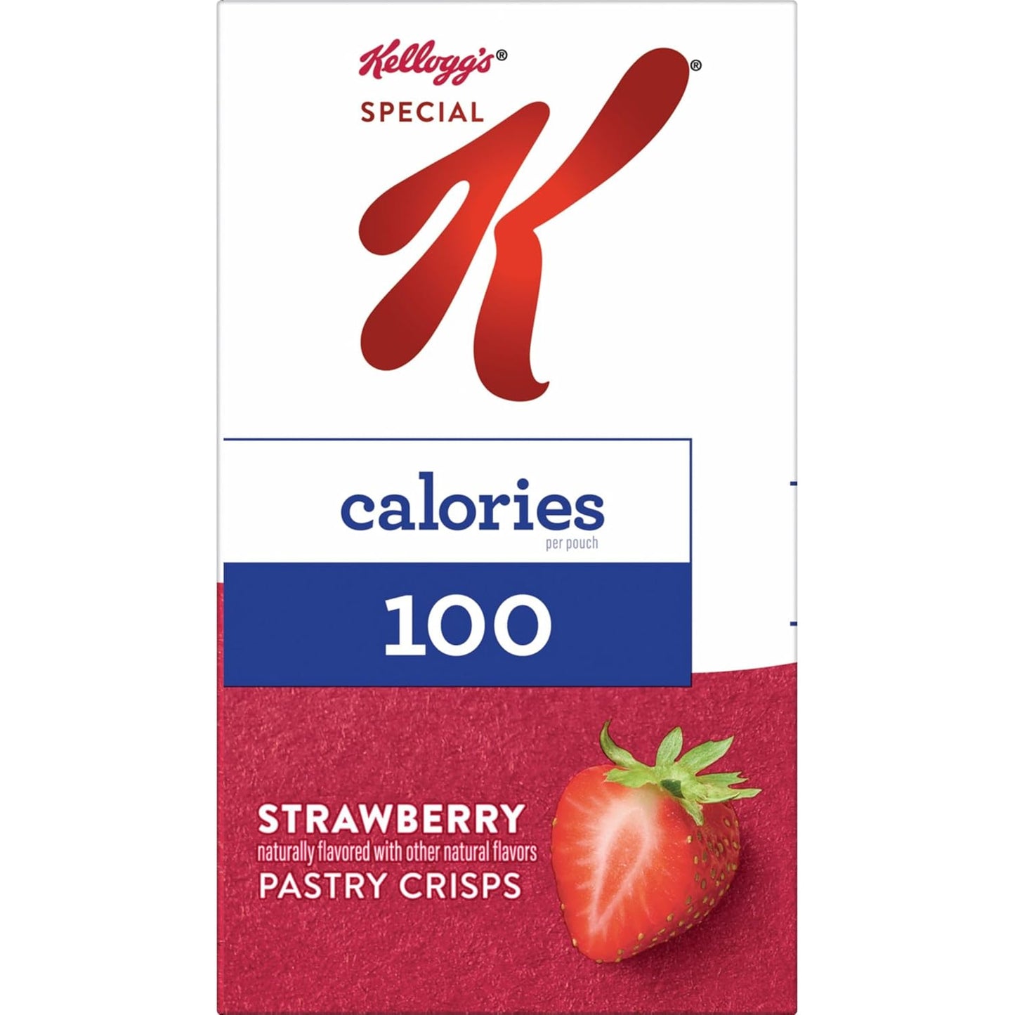 Special K Bar Pastry Crisps, Strawberry – Lunchbox-Friendly Snack for Kids and After-School Treats
