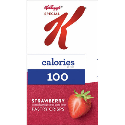 Special K Bar Pastry Crisps, Strawberry – Lunchbox-Friendly Snack for Kids and After-School Treats