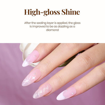 specialty variants including chrome-proof, matte, cat eye, milky white, and builder gel formulas