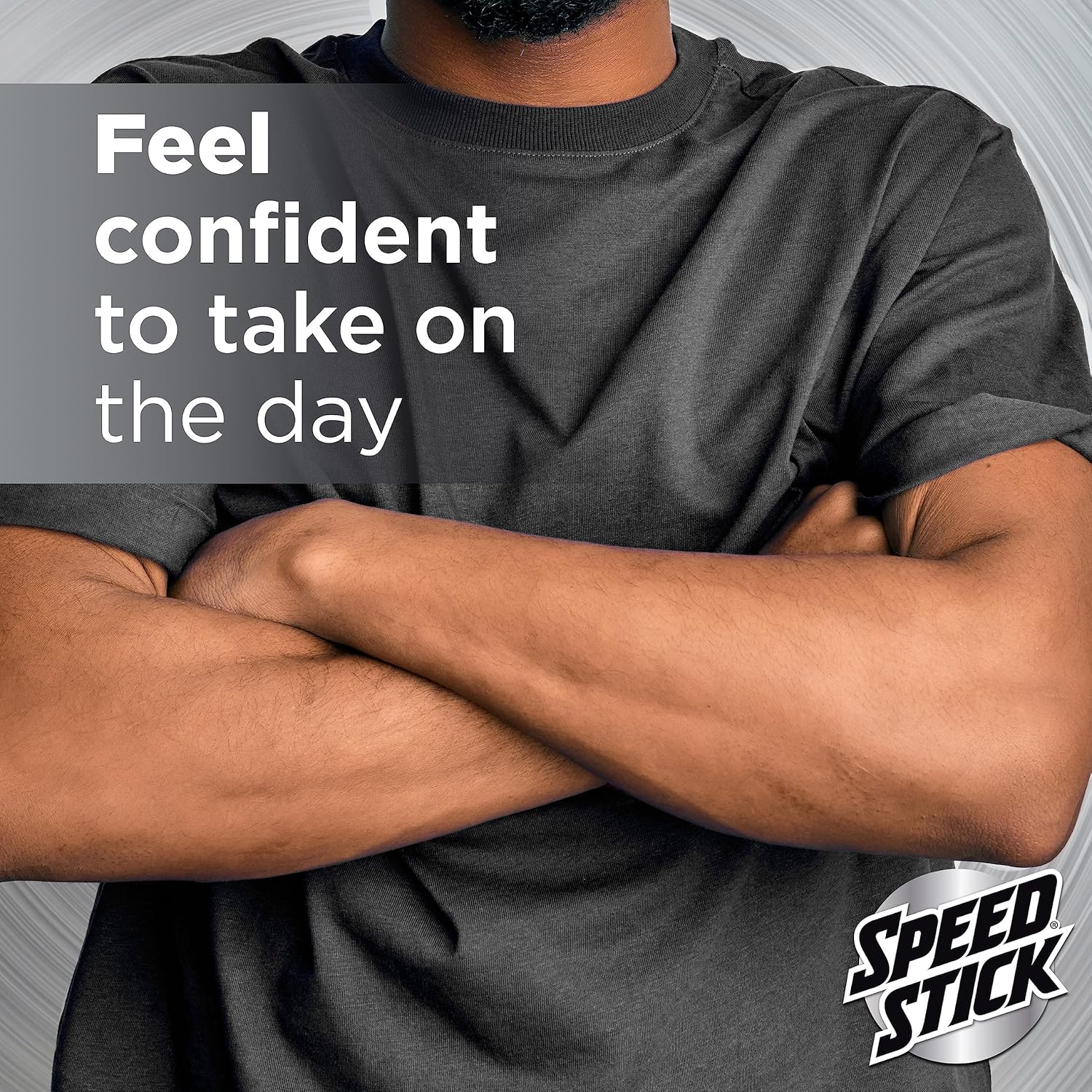 Speed Stick Men's Deodorant – Portable 24-Hour Odor Protection for Camping and Hiking, 3 Ounce Stick 4 Pack