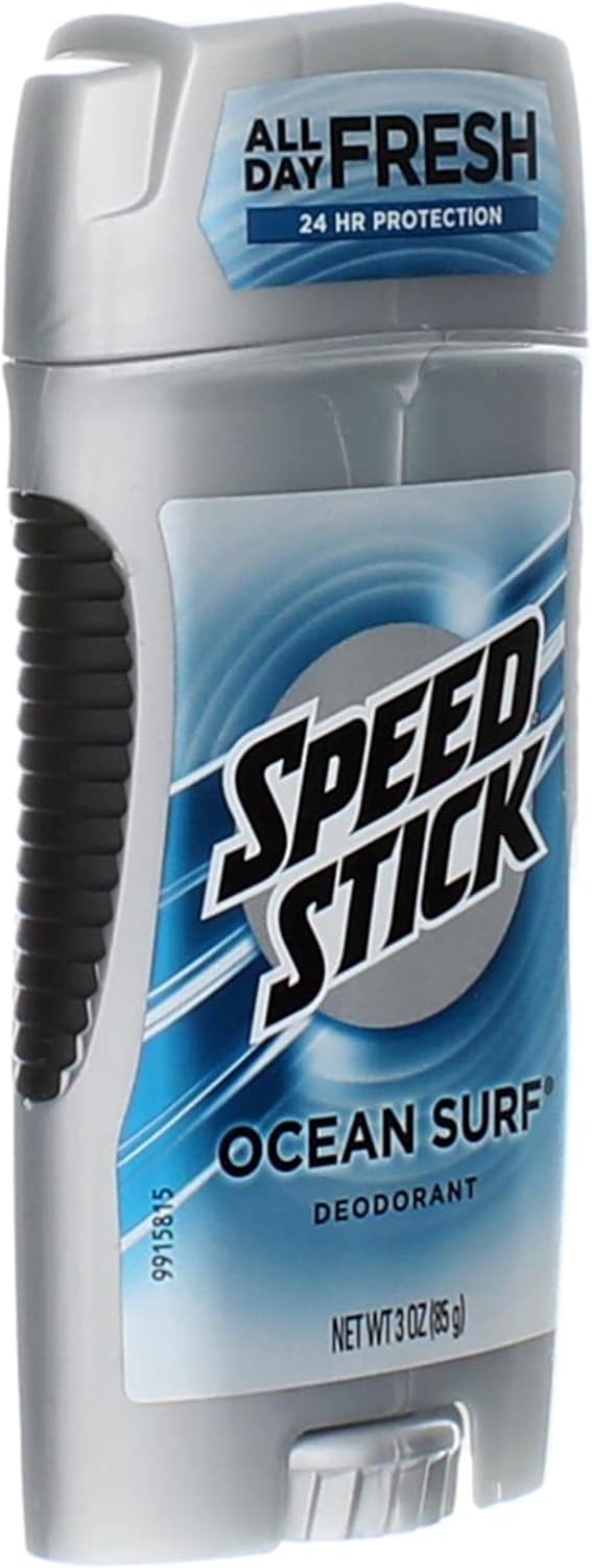 Speed Stick Solid Deodorant Ocean Surf – Practical Stocking Stuffer for Men, 2-Pack Value Gift