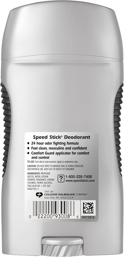 Speed Stick Solid Deodorant Ocean Surf – Practical Stocking Stuffer for Men, 2-Pack Value Gift