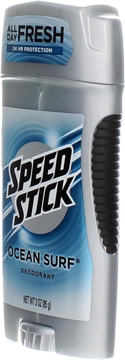 Speed Stick Solid Deodorant Ocean Surf – Practical Stocking Stuffer for Men, 2-Pack Value Gift
