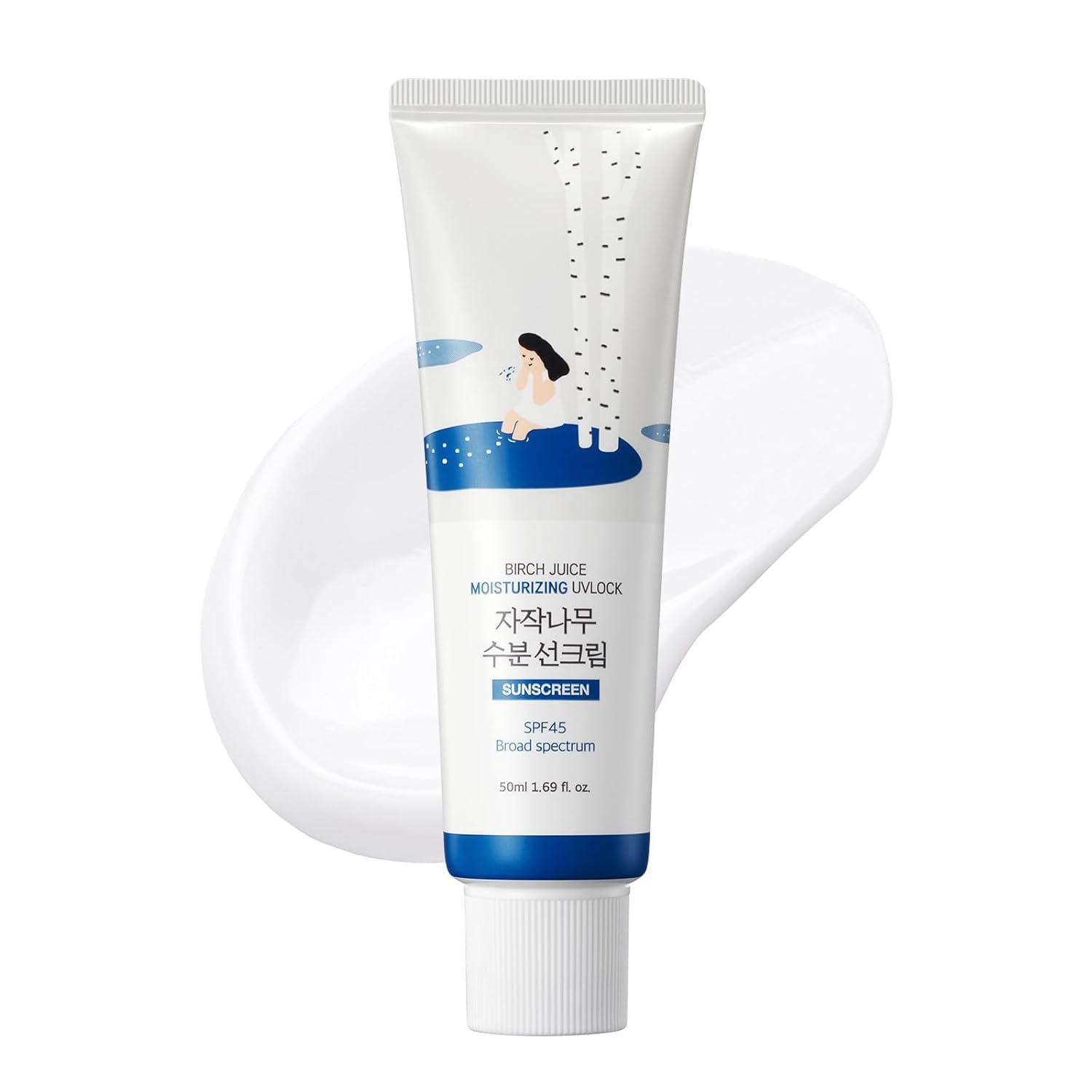 spf 45 broad spectrum uv protection (otc registered for us market)