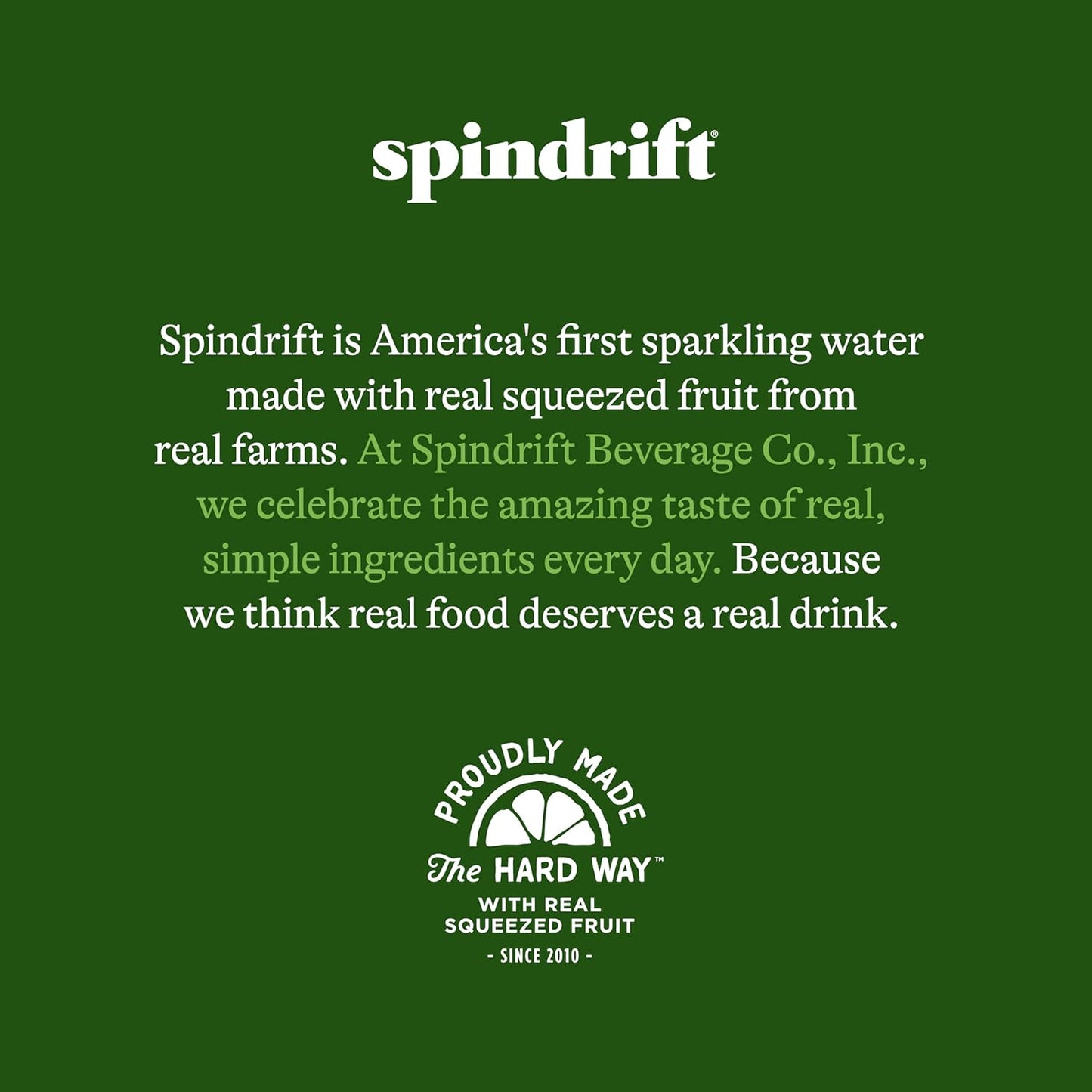 Spindrift Sparkling Water Ginger Lime Mule – Premium Cocktail Mixer for Elevated Home Bars, 12 Fl Oz Cans, 24 Pack