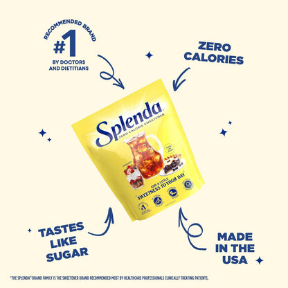 SPLENDA Granulated Sweetener – Minimalist Pantry Staple with Clean 1:1 Sugar Replacement