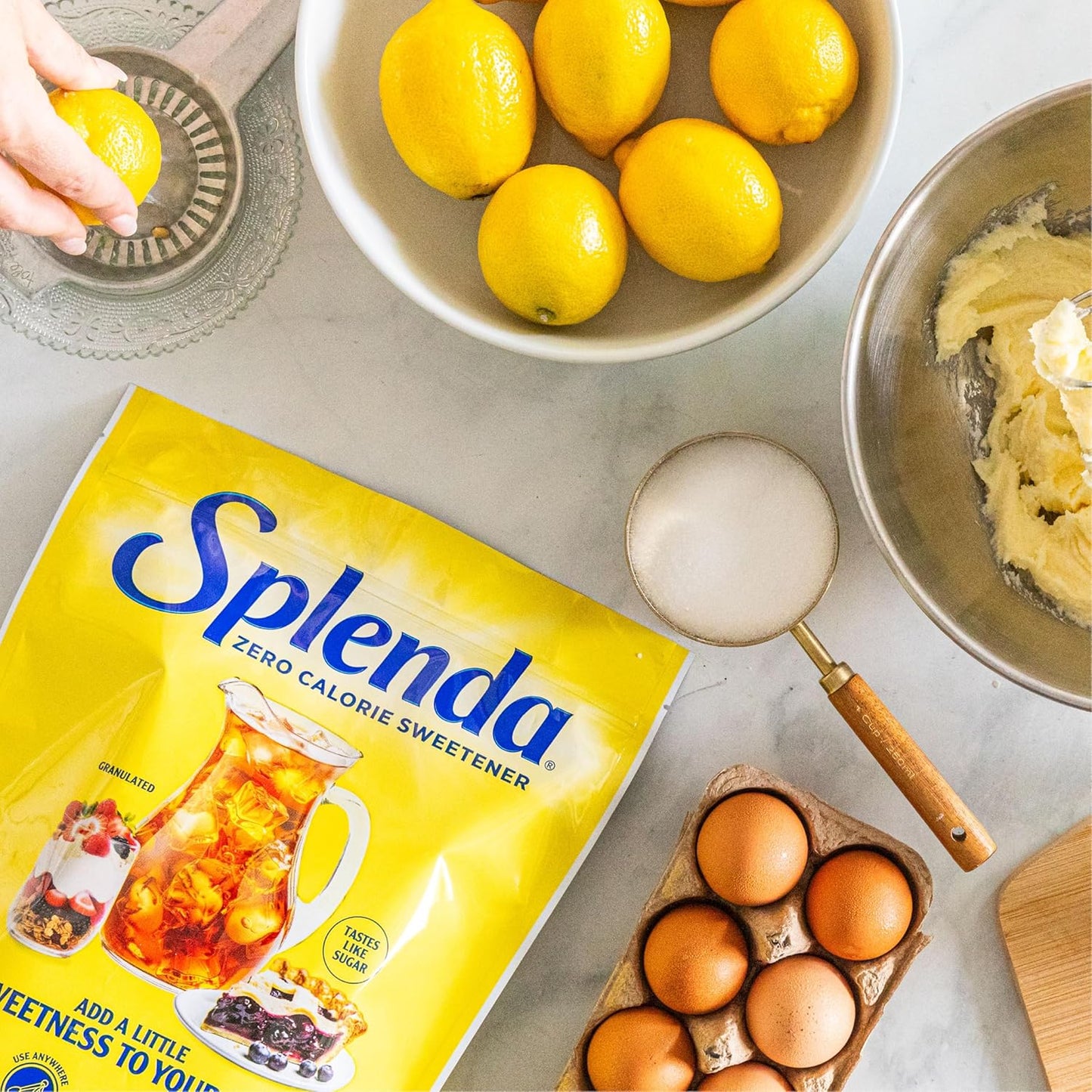 SPLENDA Granulated Sweetener – Minimalist Pantry Staple with Clean 1:1 Sugar Replacement