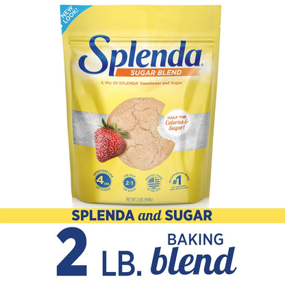 SPLENDA Sugar Blend for Baking – Single Bag 1:1 Sugar Replacement for Clutter Free Pantry Essentials