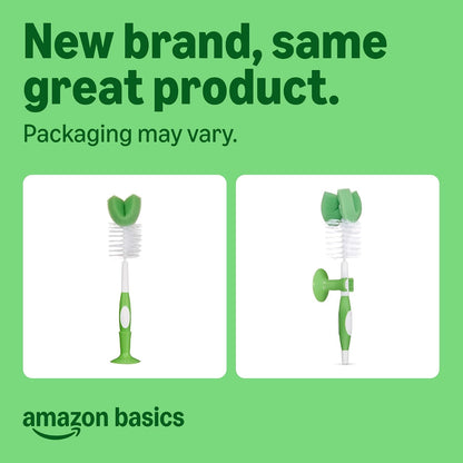 sponge and bristle combination cleaning head