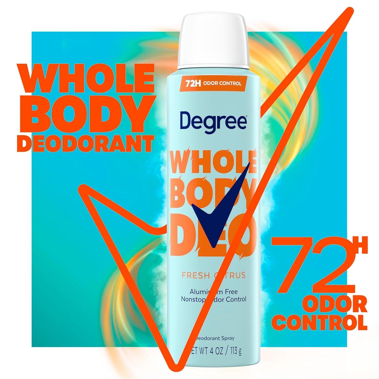 spray application method (hold 6 inches from skin)