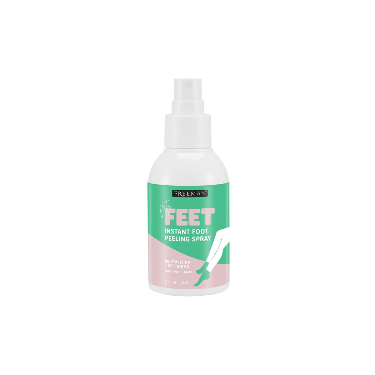 spray applicator for mess-free, no-rub-on-with-hands direct foot application