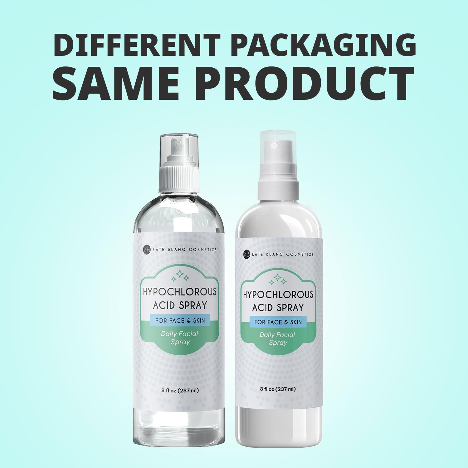 spray bottle delivery system for hands-free, no-rub application