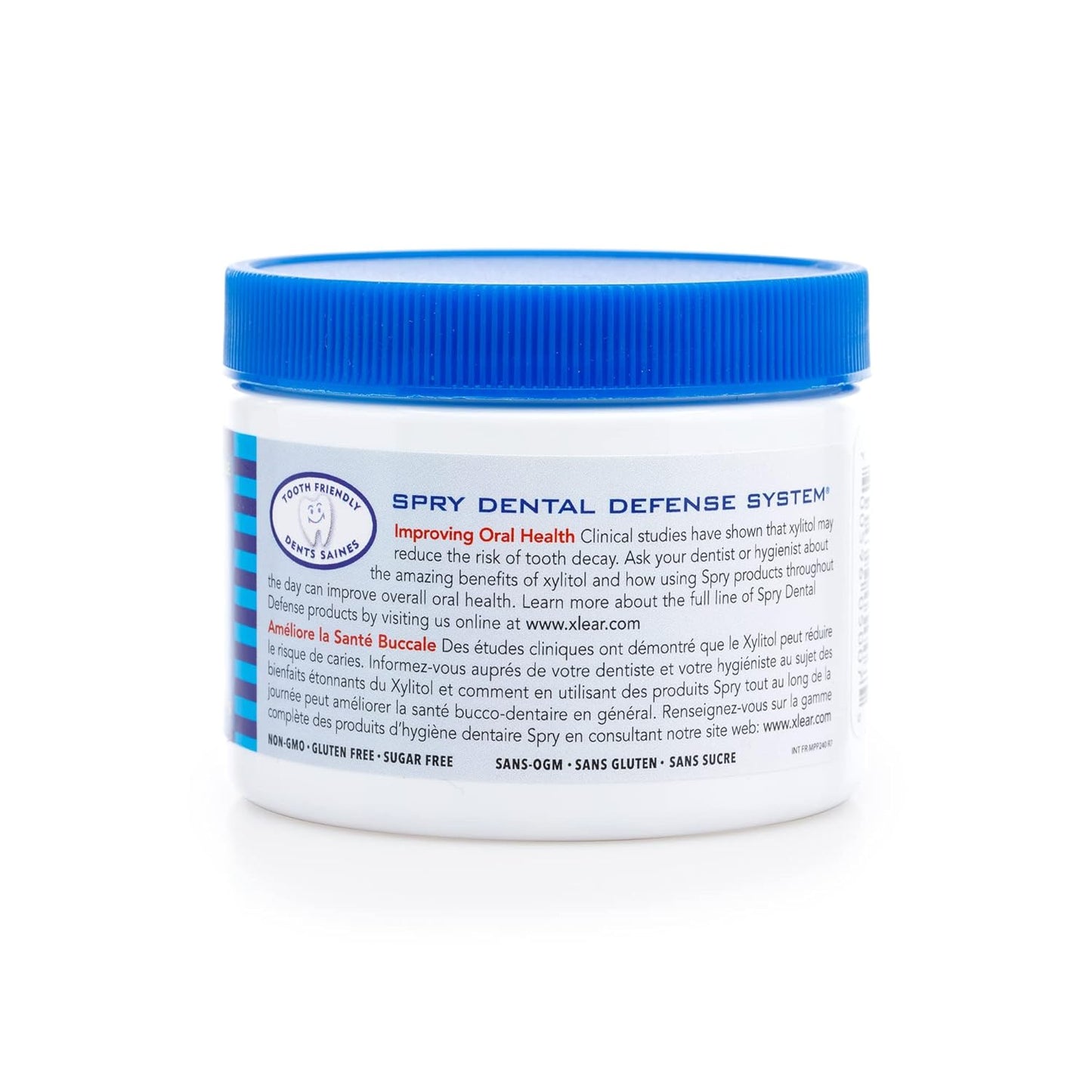 Spry Xylitol Peppermint Mints – Desk-Drawer Dry Mouth Relief for Focused Workdays, Sugar-Free 240 Count