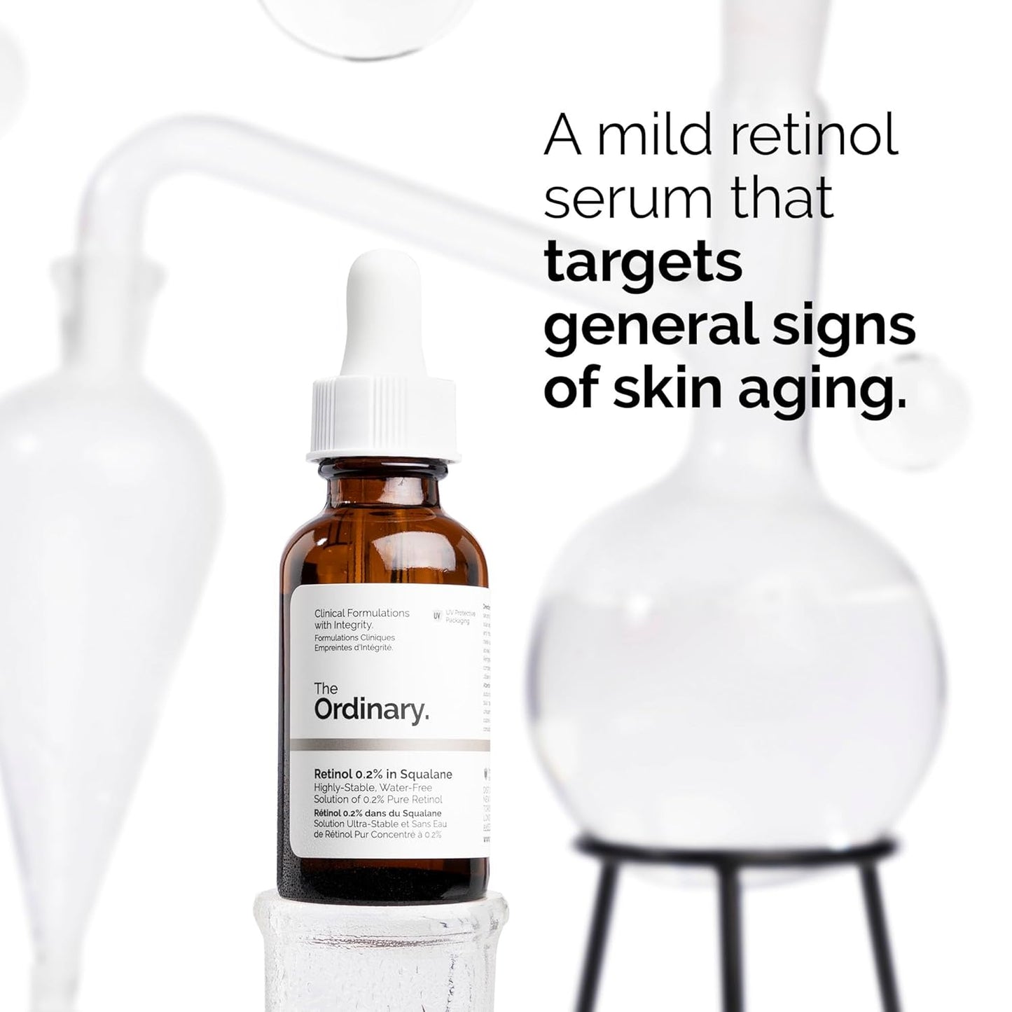 squalane carrier oil that conditions skin and offsets retinol-induced dryness