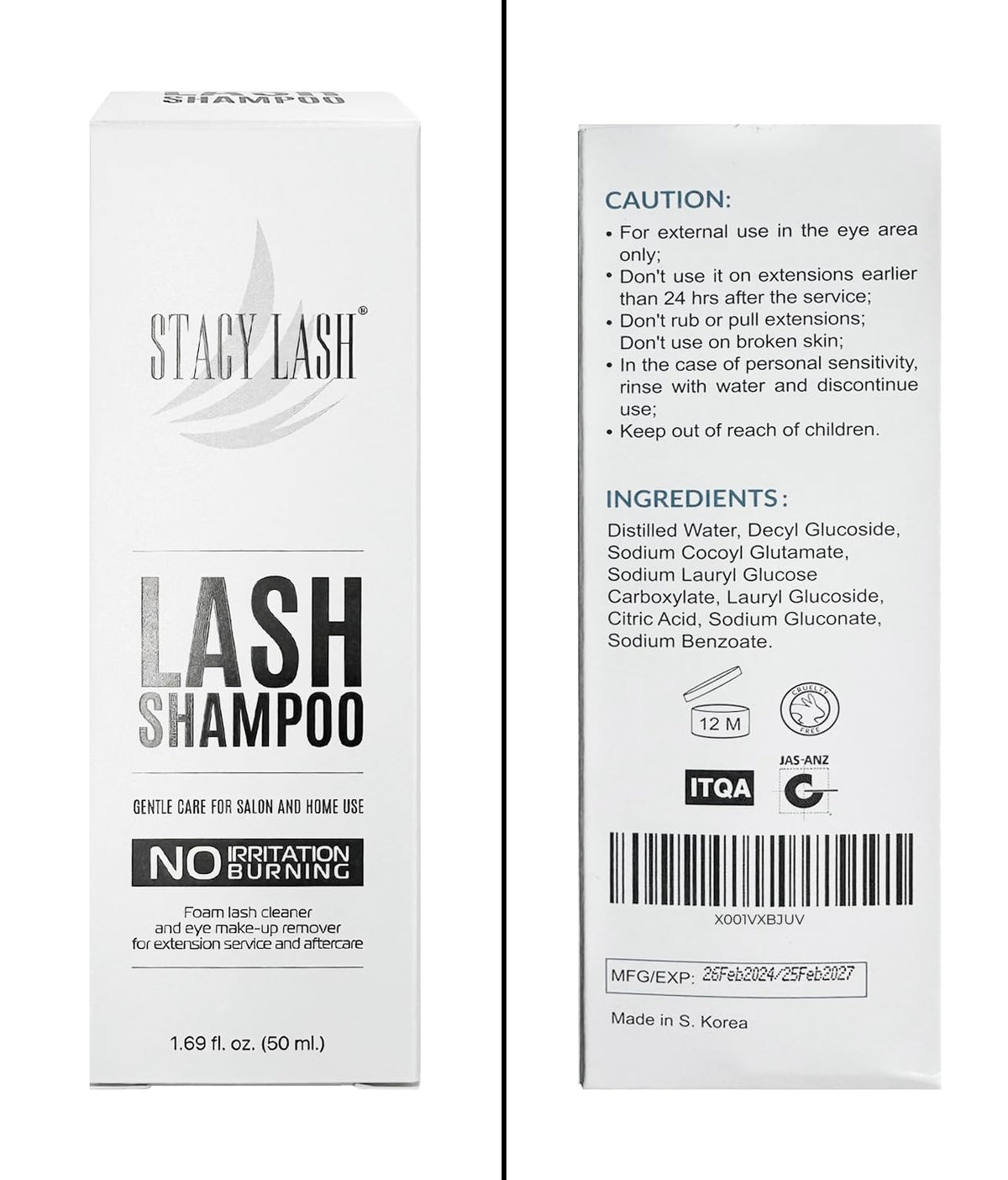 STACY LASH Professional Extension Foam – Refined Beauty Investment for Salon-Quality Lashes at Home
