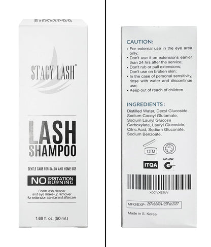 STACY LASH Professional Extension Foam – Refined Beauty Investment for Salon-Quality Lashes at Home