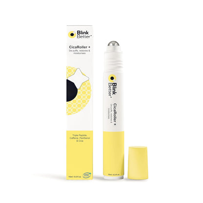 stainless steel cooling rollerball applicator for contact-cooling and hygienic, hands-free application