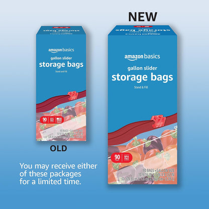 stand-and-fill base that allows the bag to self-support on the counter