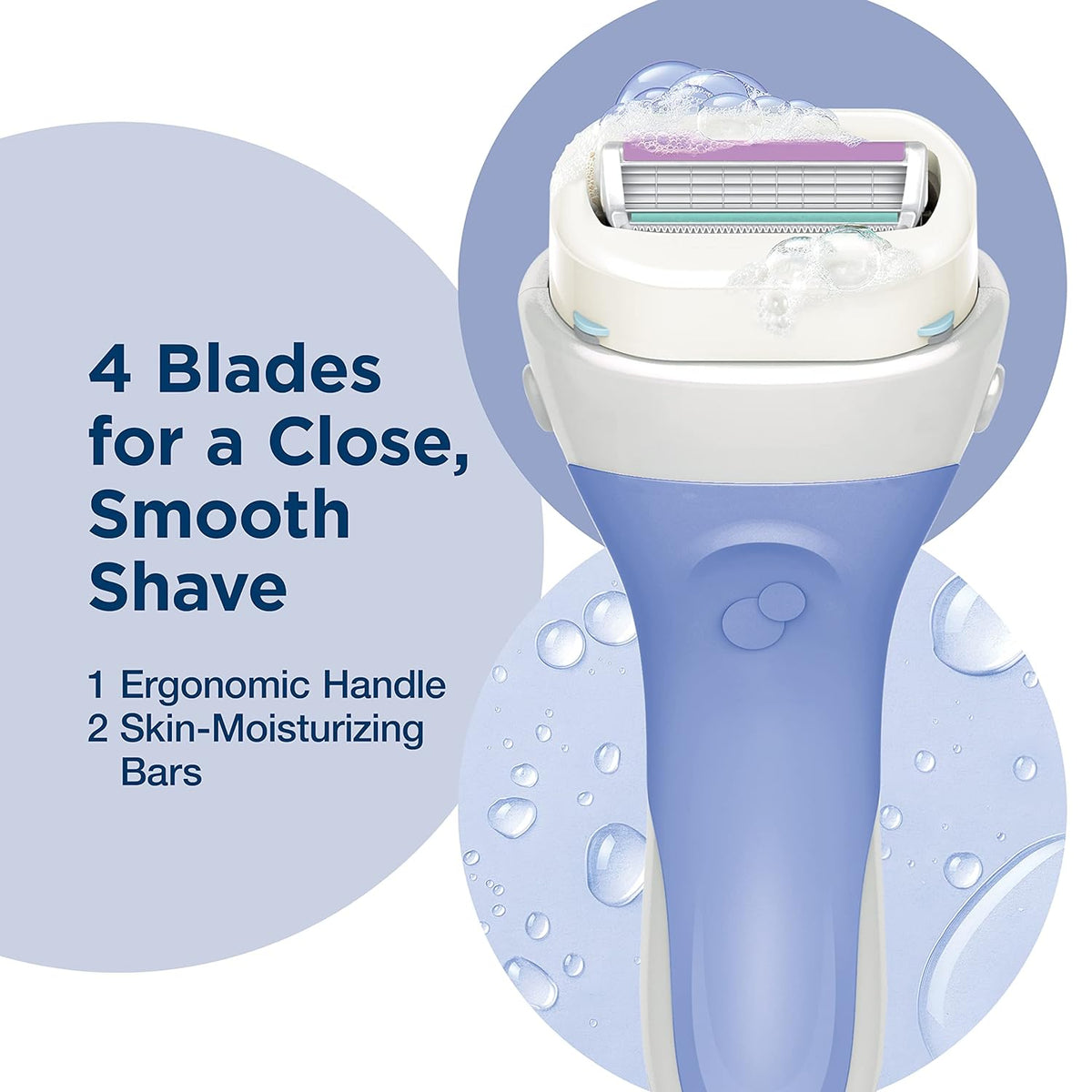 stand-up cap for hygienic shower storage