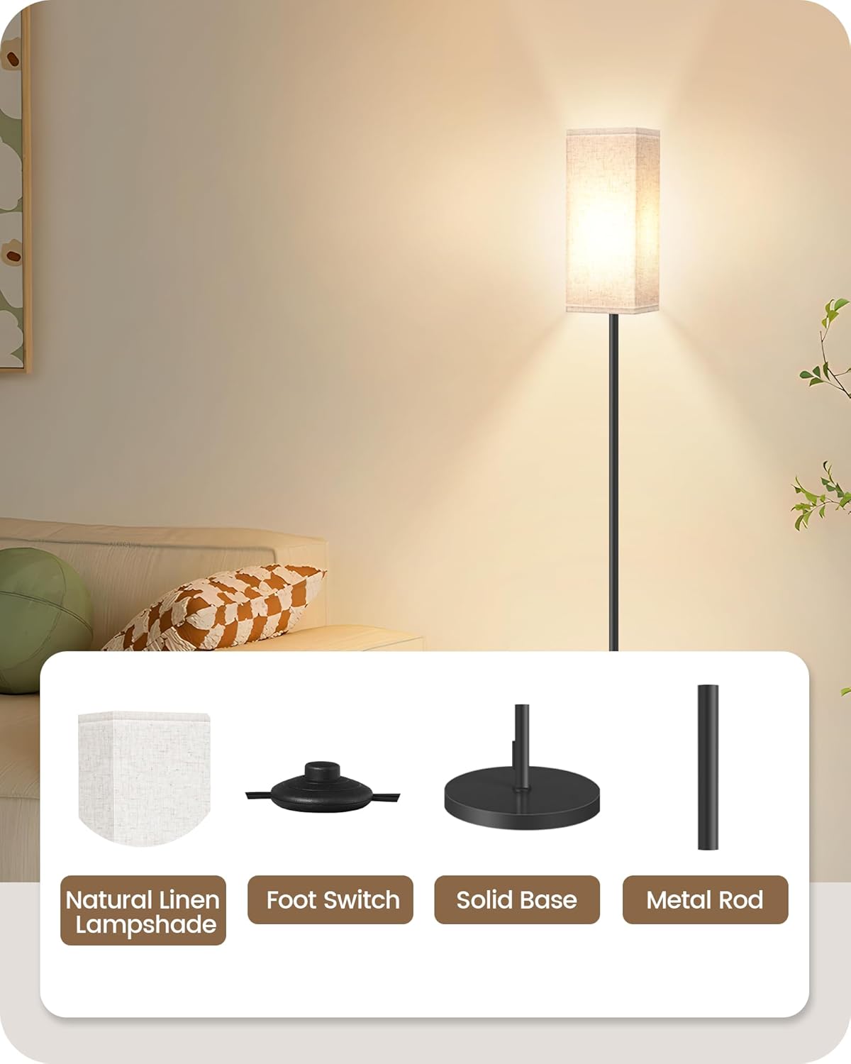 standard e26 socket supporting up to 60w bulbs (bulb not included)