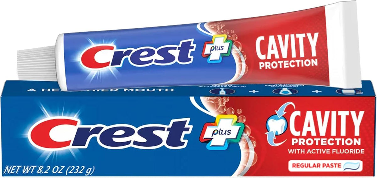 standard regular paste consistency (not gel or whitening specialty)