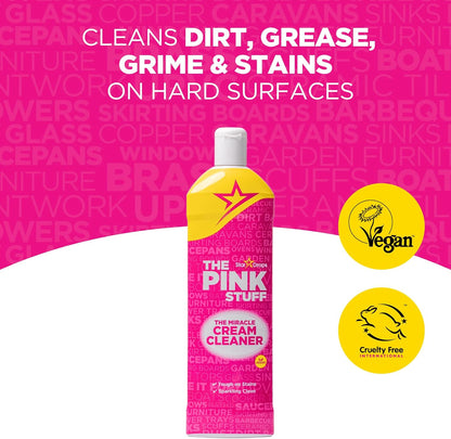 Stardrops The Pink Stuff Miracle Cleaning Bundle – Four-in-One Minimalist Cleaning Set for Clutter-Free Homes