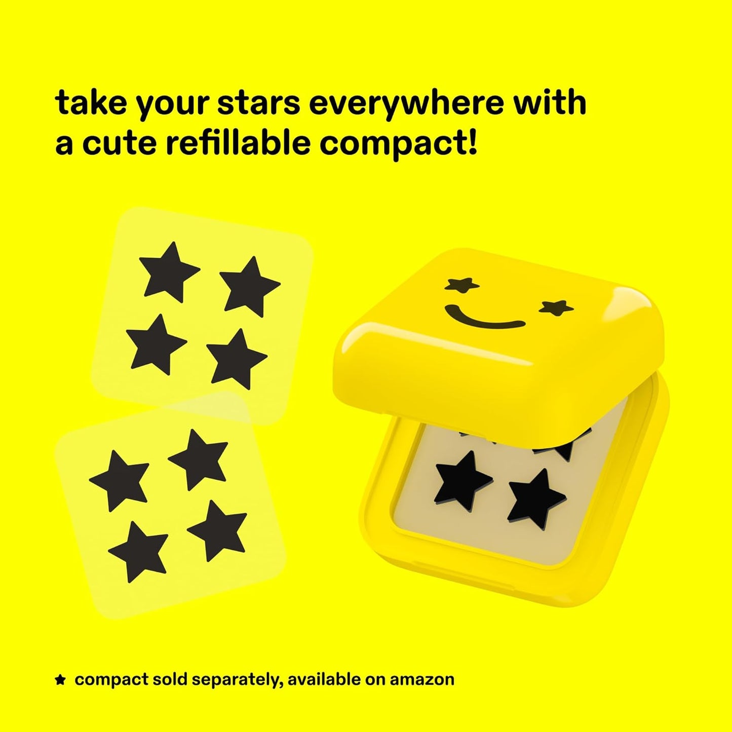 Starface Hydro-Star Black Pimple Patches – Refillable Compact Solution for a Clutter Free Vanity Counter