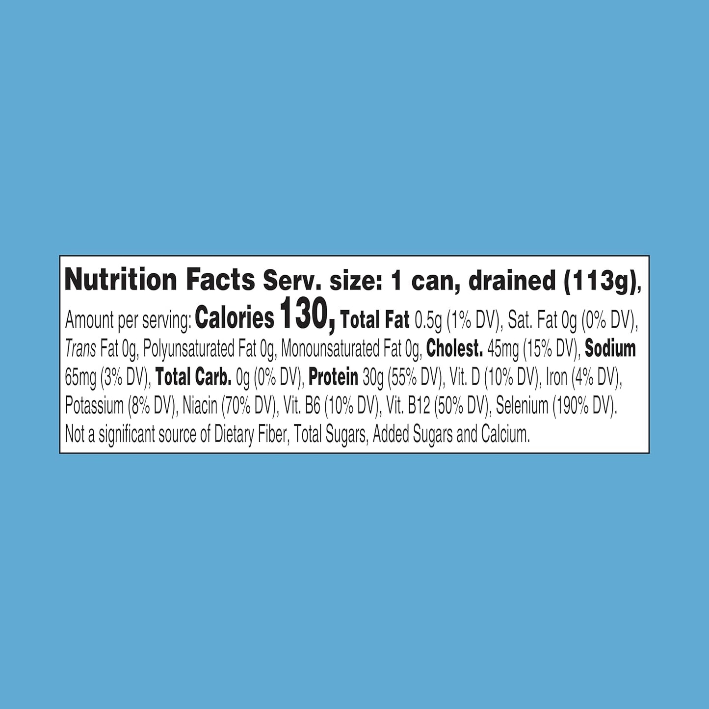 StarKist Selects No Salt Added Chunk White Albacore Tuna in Water - 4.5 oz Can for Camping and Backpacking