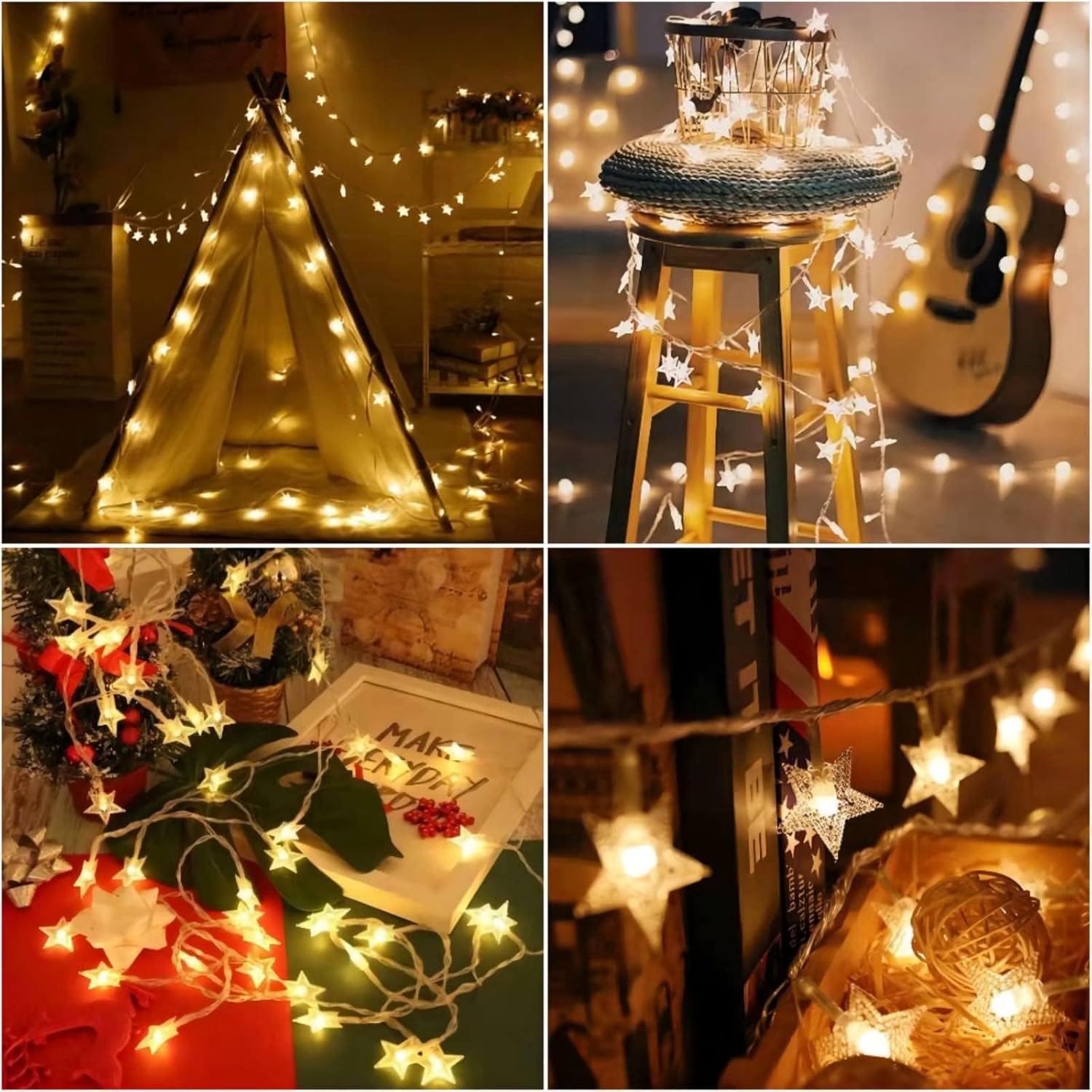 Starlite Star String Lights – Thoughtful Birthday Gift for Mom and Her Cozy Home Setup