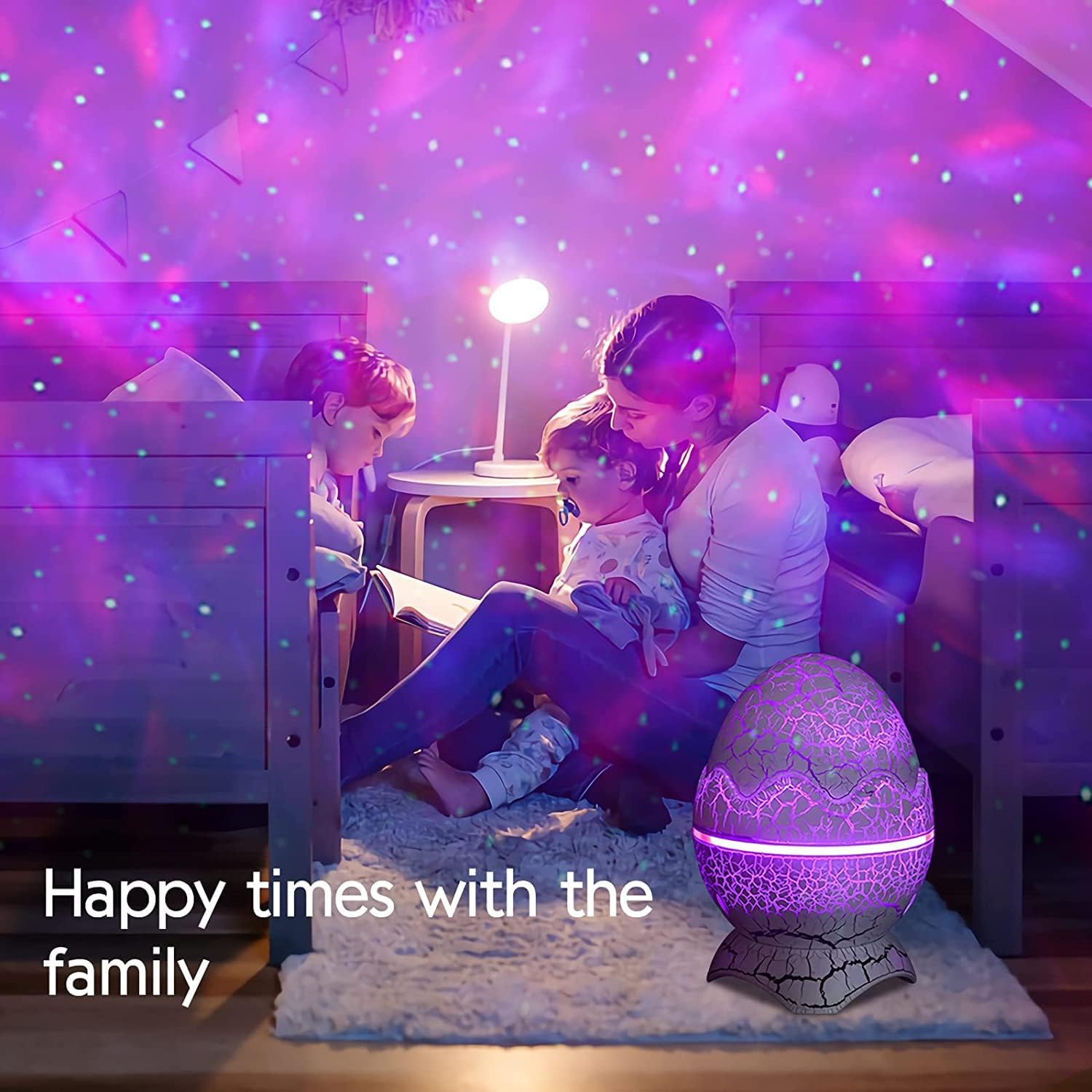 Starlux Nebula Star Projector with White Noise – Thoughtful Housewarming Gift for Women, Kids and Adults